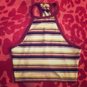 Stella Tweed Halter Top